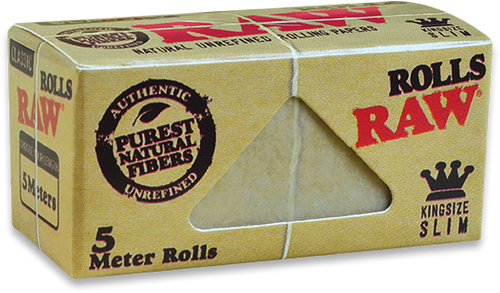 RAW Rollo de papel King Size Slim 5metros