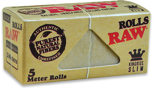 RAW Rollo de papel King Size Slim 5metros