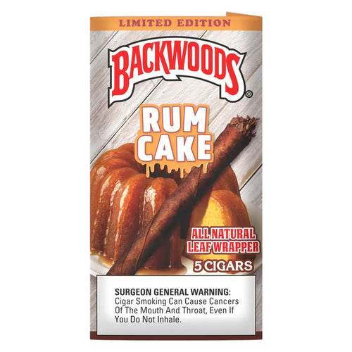Backwoods 5 Pack Rum Cake