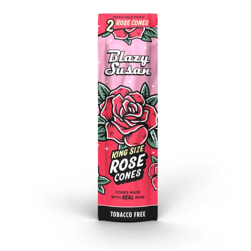 Blazy Susan Rose Wrap Cones