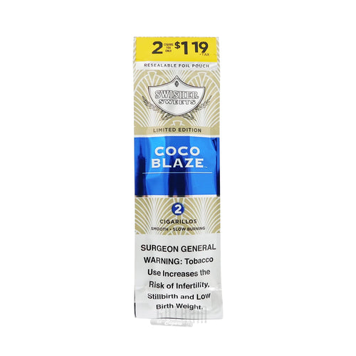 Swisher Sweets Cigarrillos Coco Blaze