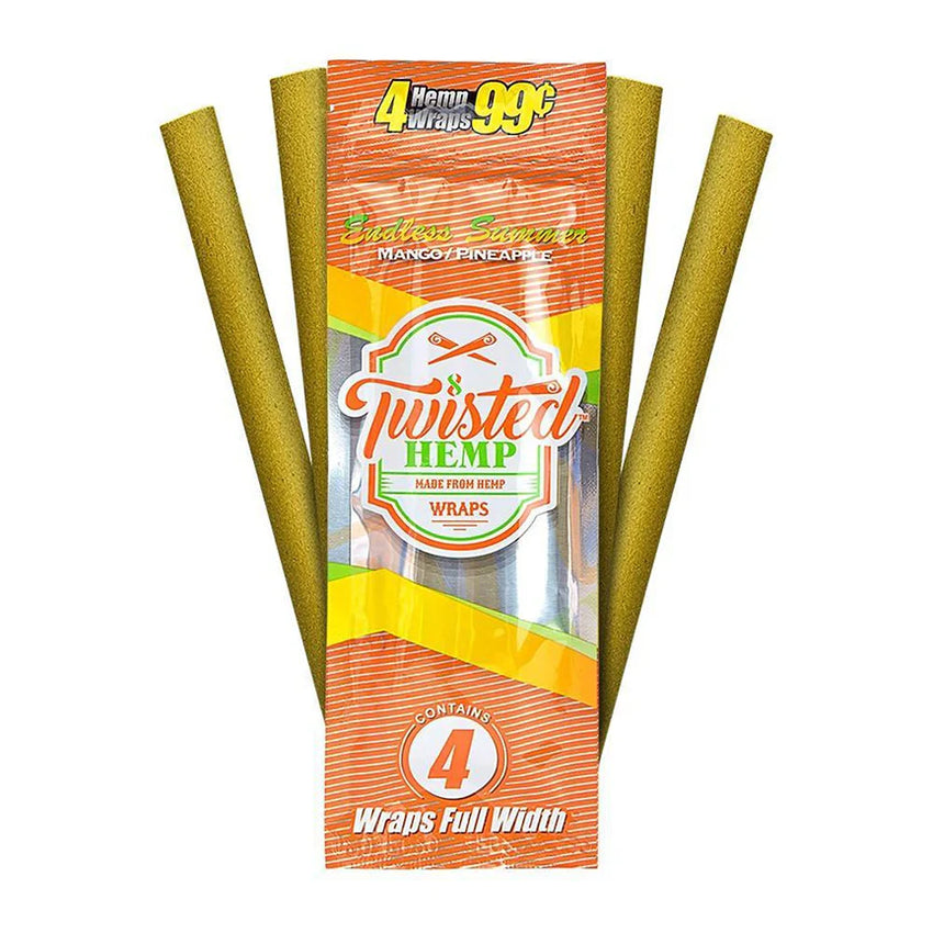 Twisted Hemp Wrap Mango/Pineapple