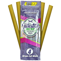 Twisted Hemp Wrap Grape Burst