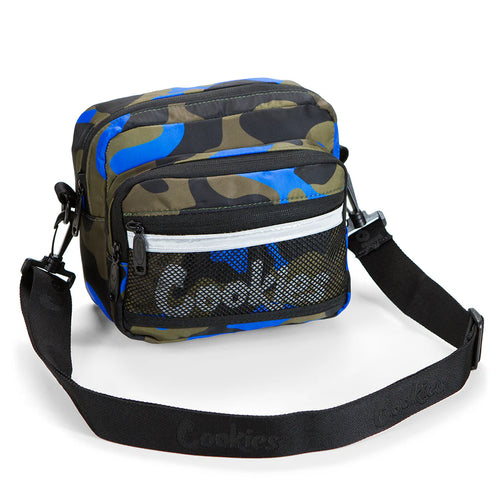 Cookies Vertex Ripstop Shoulder Bag NAVY CAMO