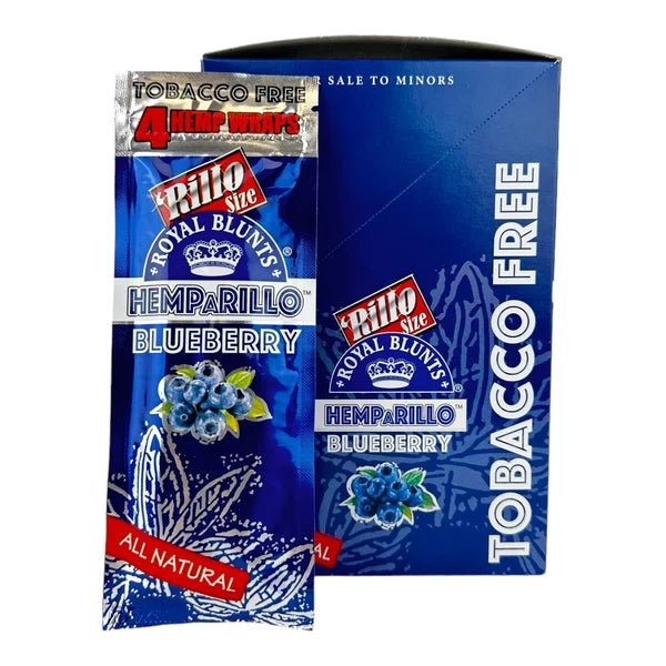 Royal Blunts Hemparillo 4 wraps Blueberry