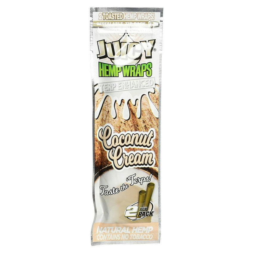 Juicy Hemp Wraps Coconut Cream