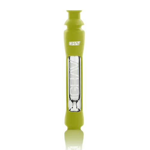 GRAV 12mm Taster Hitter con cubierta de silicon Verde Olivo