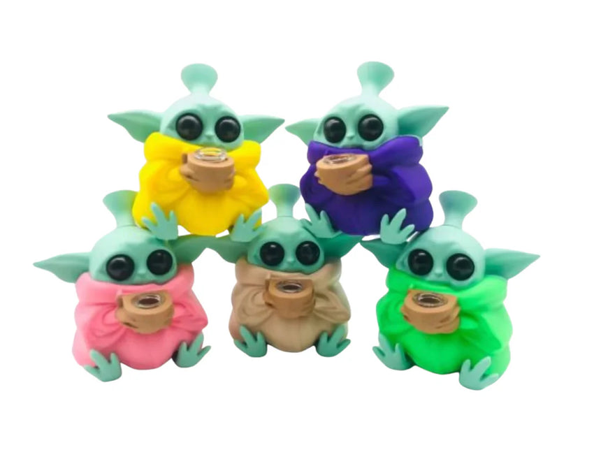 Bong Baby Yoda Silicon