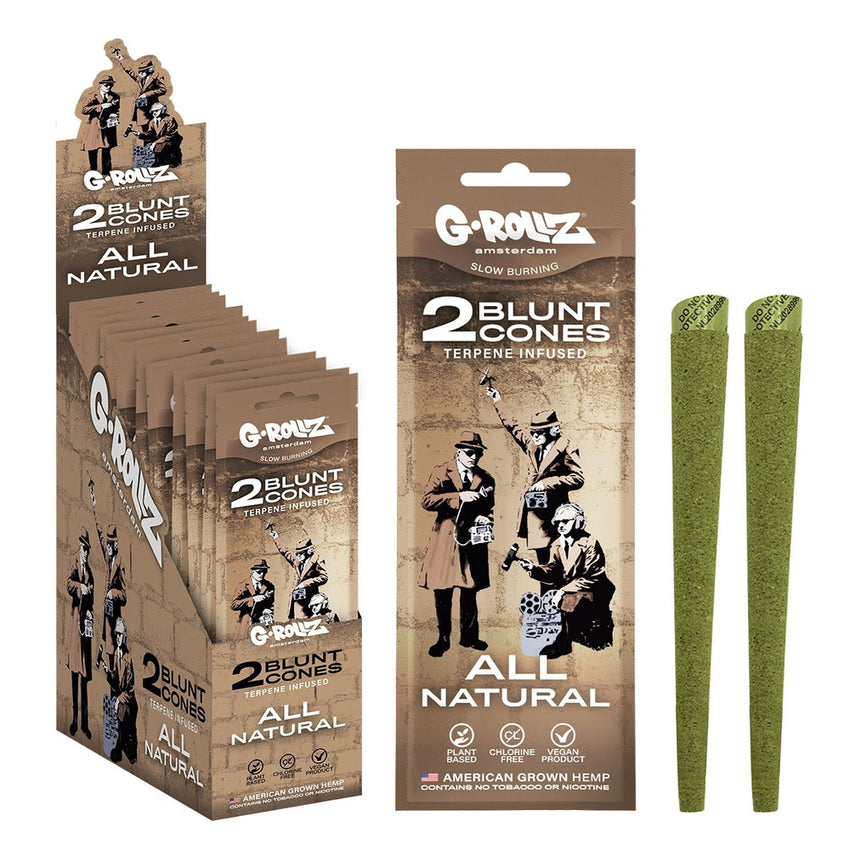 G-Rollz Cones Hemp Natural