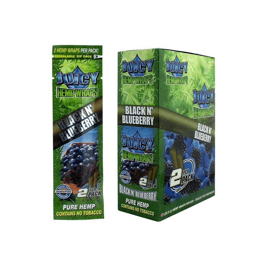 Juicy Hemp Wraps Black’n Blueberry