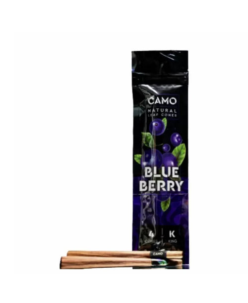 Camo Leaf Conos Blueberry