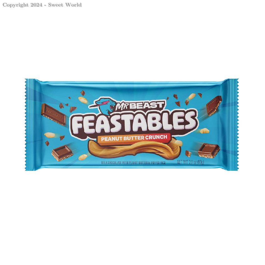 Feastables - Peanut Butter Crunch 60gr (Nueva Imagen)