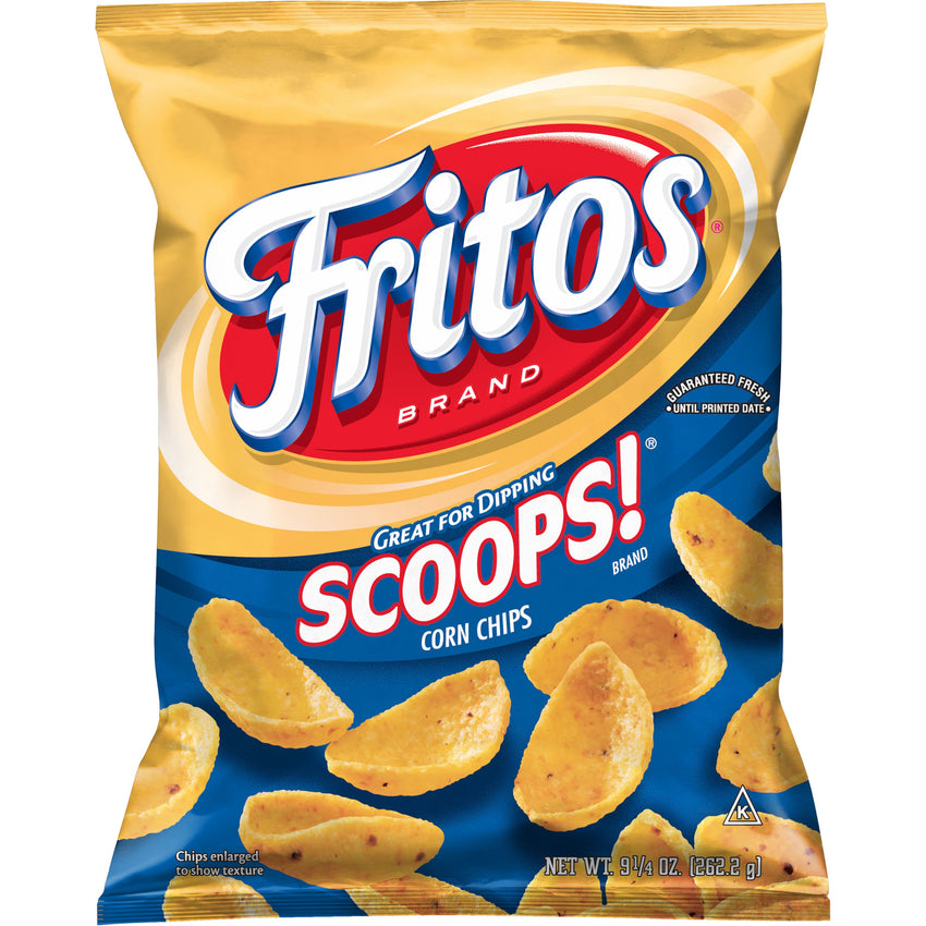 Fritos Scoops Corn Chips, 9.25 Oz