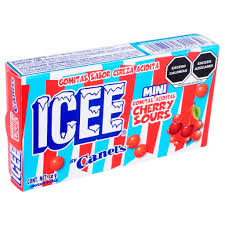 Icee Mini Gomitas Cherry Sours 50 gr.