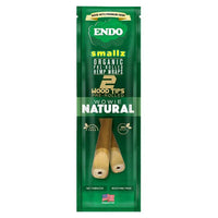 Endo Smallz Organic Pre-Rolled Hemp Wrap Natural