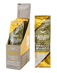 Twisted Hemp Wrap Hang 10 Mango