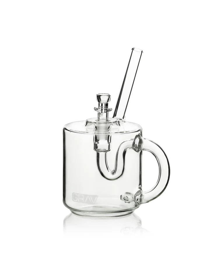 GRAV Coffee Mug Bubbler Clear