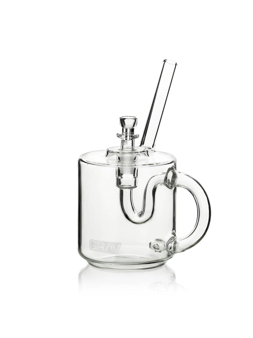 GRAV Coffee Mug Bubbler Clear