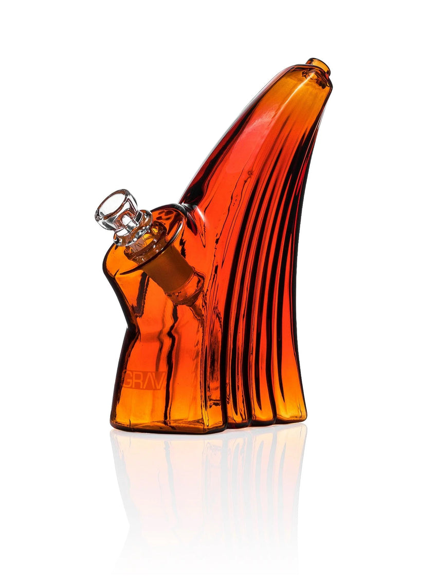 GRAV Wave Bubble Bong Ambar