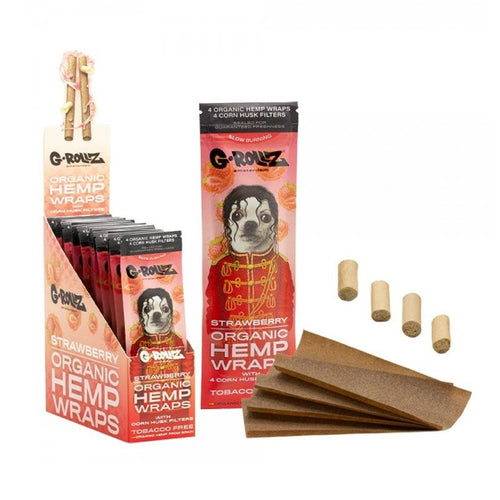 G-Rollz Hemp Wraps Strawberry