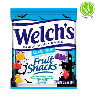 Gomitas de Frutas Mixtas sin Gluten para Halloween Welch´s 14g