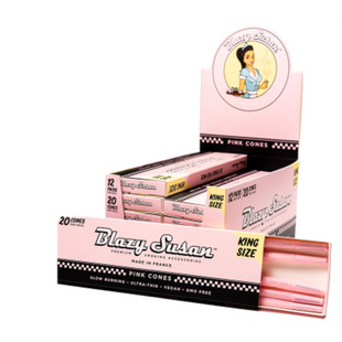 Blazy Susan Pink Cones - King Size 20pk