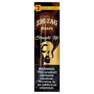 Zig Zag Wraps de tabaco natural straight up