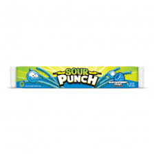SOUR PUNCH BLUE RASPBERRY STRAWS 2 OZ