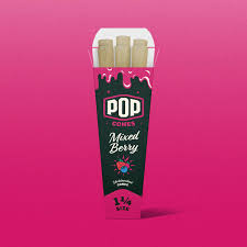 Pop Cones 1 1/4 Mixed Berry