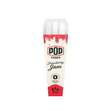 Pop Cones 6 Pack Ultra Thin Strawberry Jam
