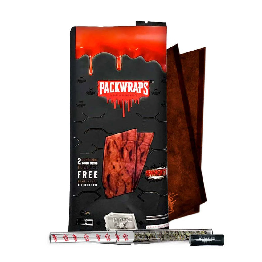 PACKWRAPS Hemp Wraps Sweet Flavor