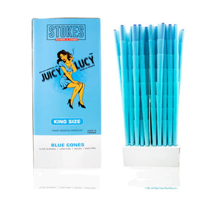 Juicy Lucy Conos Bulk 800 King Size Azul