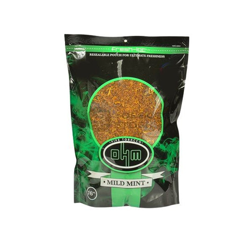 Onza de Tabaco OHM Menthol