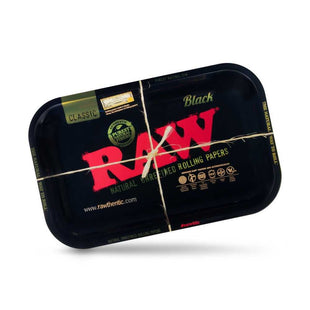 Charola Raw Black Mediana 11"L x 7"W x 1"H