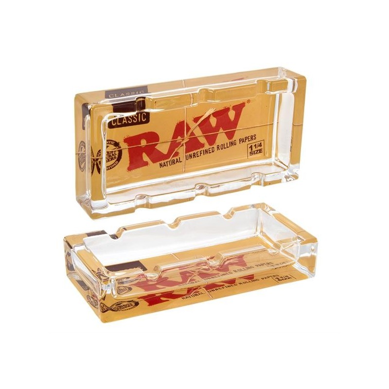 RAW "Classic Pack" glass ashtray Cenicero