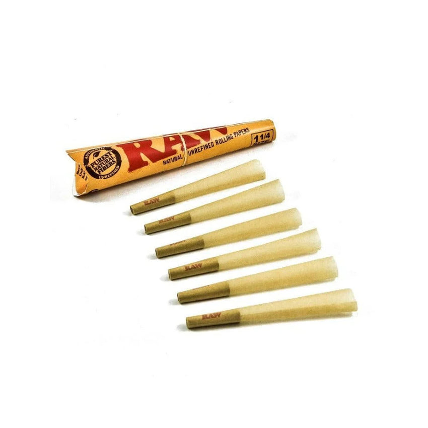 RAW Conos de Papel Classic 6pack   1 1/4