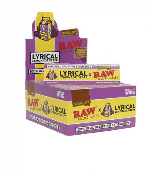 Raw Papeles Lyrical Lemonade Grape King Size