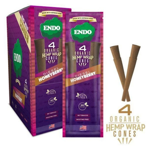 Endo Organic Hemp Wraps Diesel Honeyberry