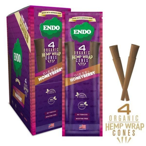 Endo Organic Hemp Wraps Diesel Honeyberry