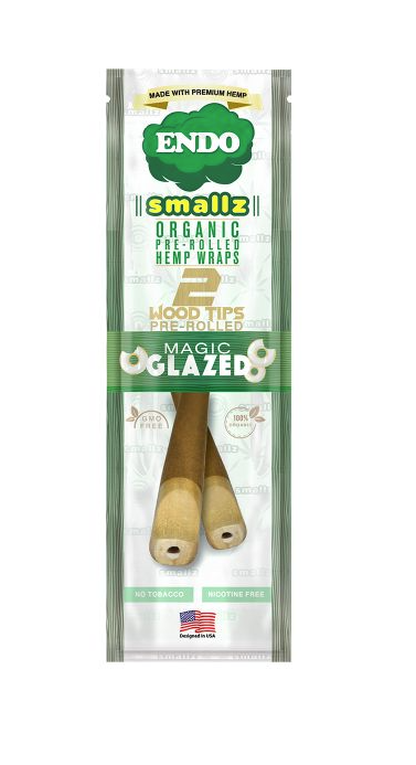 Endo Smallz Organic Pre-Rolled Hemp Wrap Magic Glazed