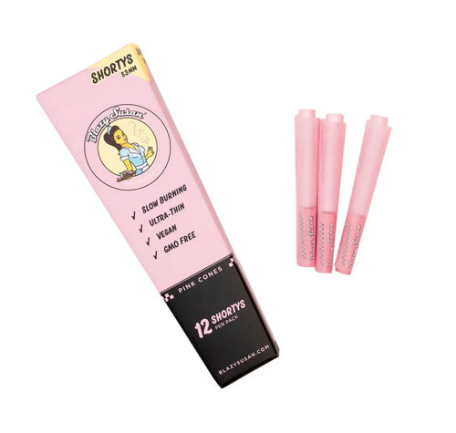 Blazy Susan Conos Rosas 12 Pack Shortys Ultra-Thin