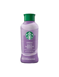 Starbucks iced espresso chocolate blanco mocha
