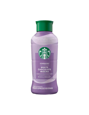 Starbucks iced espresso chocolate blanco mocha