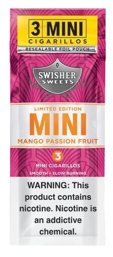 Swishers sweets Mini Mango Passion Friut