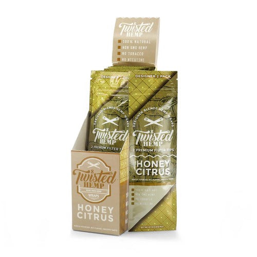 Twisted Hemp Wrap Honey Citrus