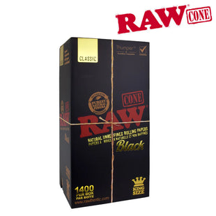 Raw Conos Black 1400 Black King size