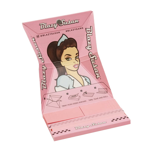 Blazy Susan Papeles Deluxe Rolling Kit 1 1/4 Rosa