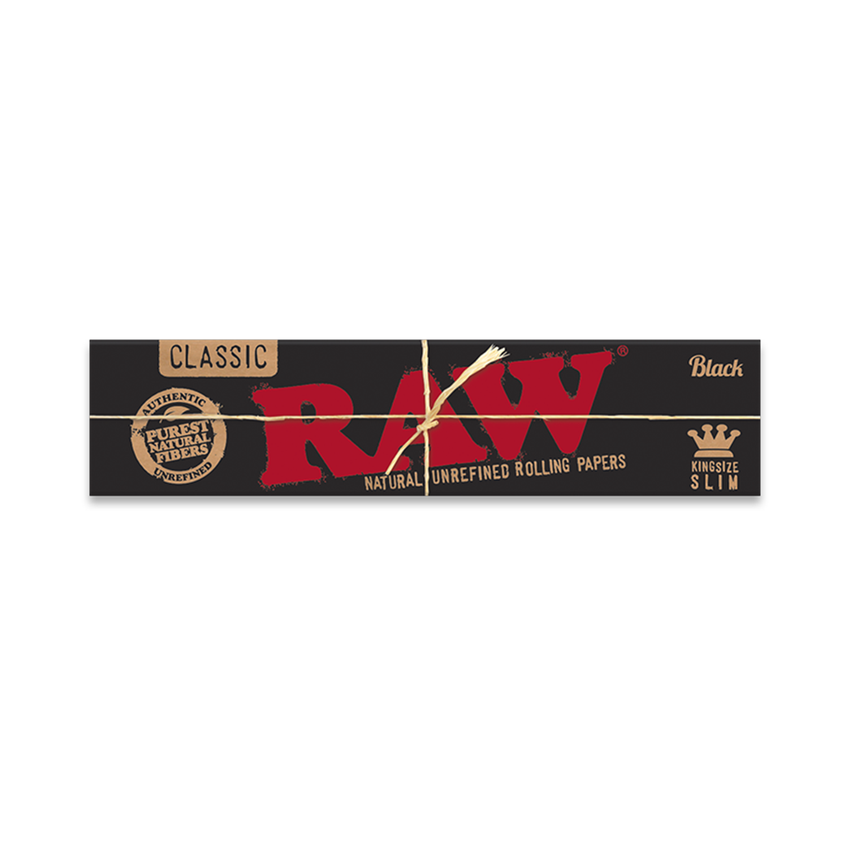 Raw Papeles Black King Size Slim