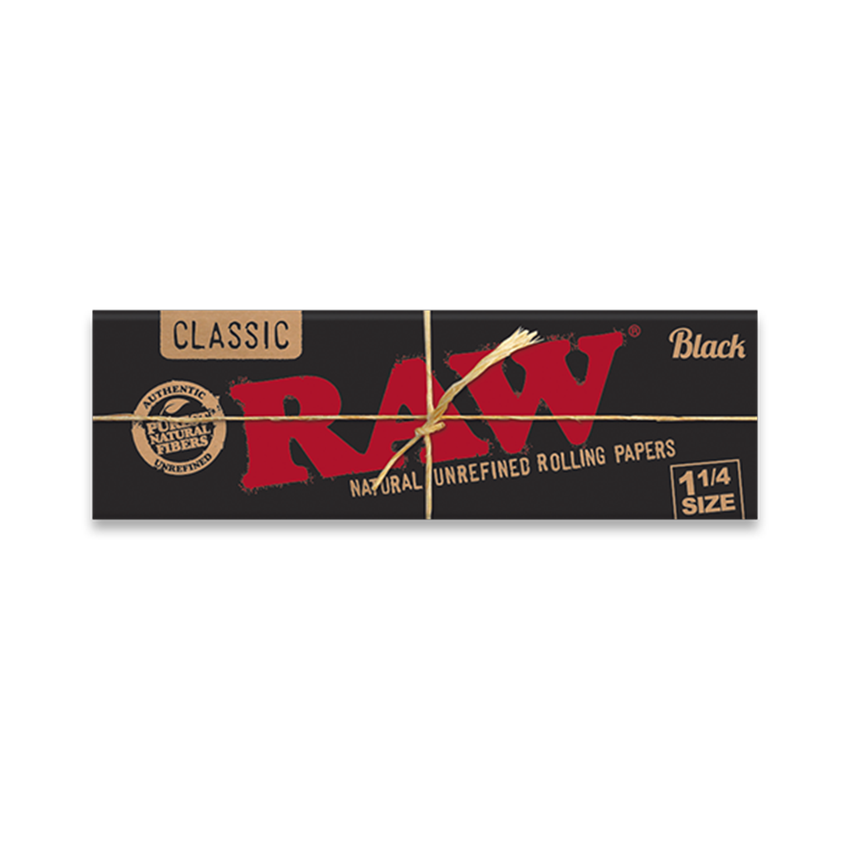 RAW Papeles 1 1/4 Black