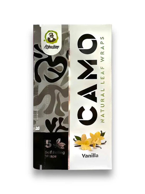 Camo 5 Wraps Per Pack Vainilla